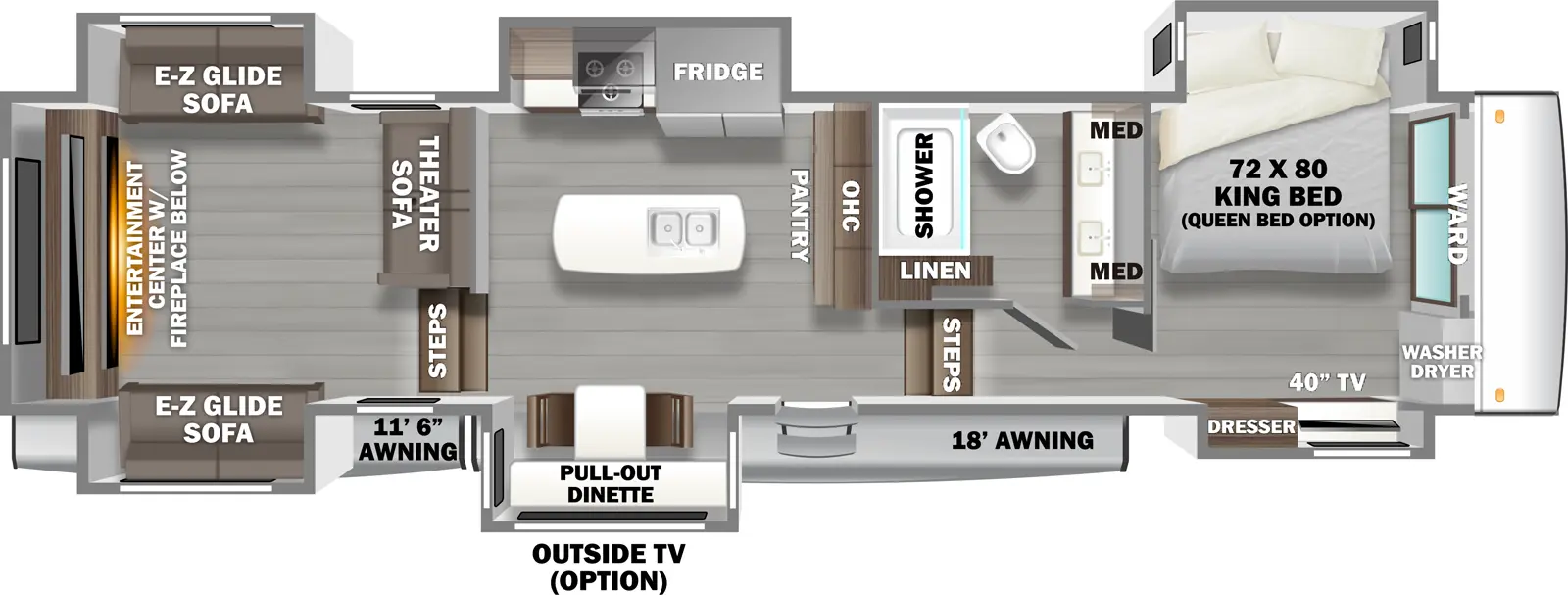 Riverstone 419RD Floorplan